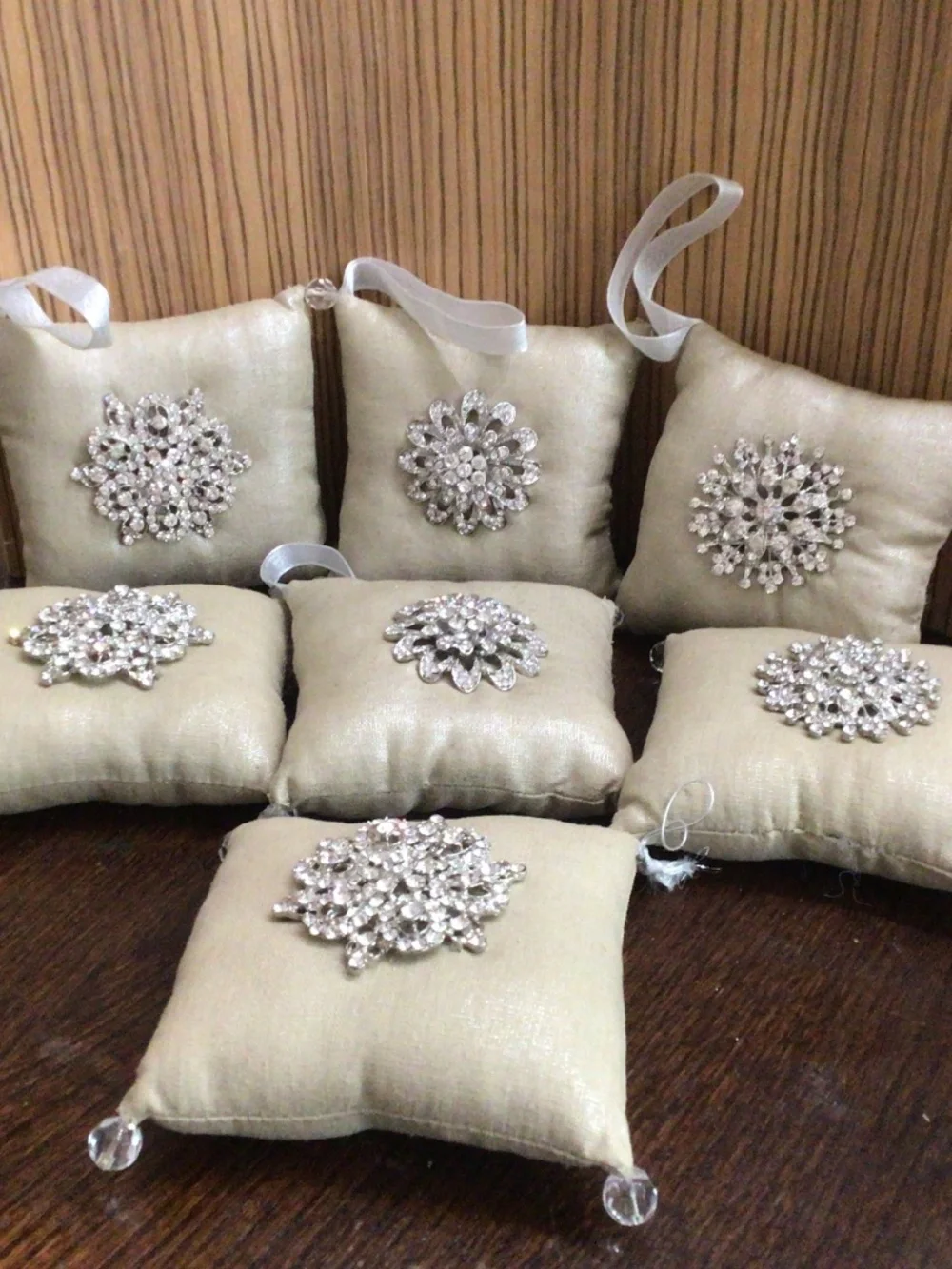 Lot of 8 type Christmas Ornament. So many different uses. Great shape